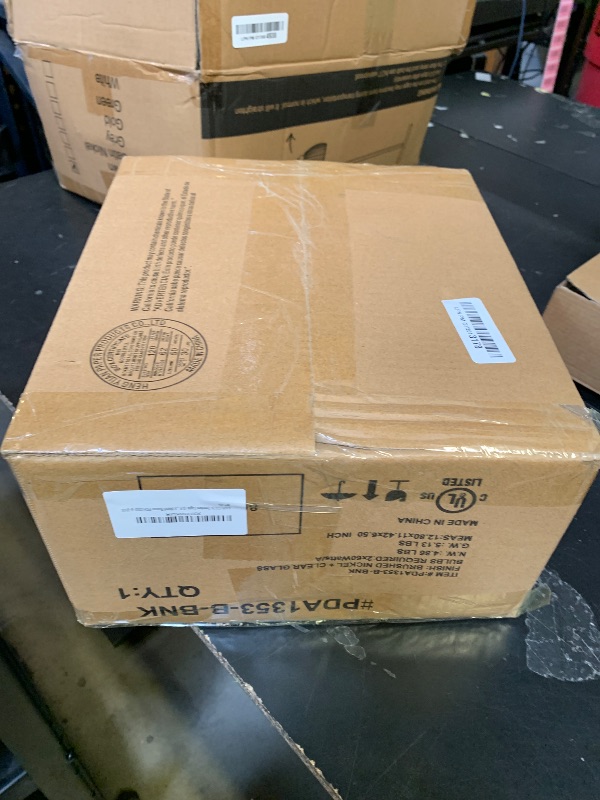 Photo 1 of EAPUDUN Pendant Light (2 Packs), Kitchen Ceiling Hanging Light, Adjustable Height, Kitchen Light Fixtures Brushed Nickel Pendant Lights, Farmhouse Pendant Lighting for Sink Island, Home Décor Lighting