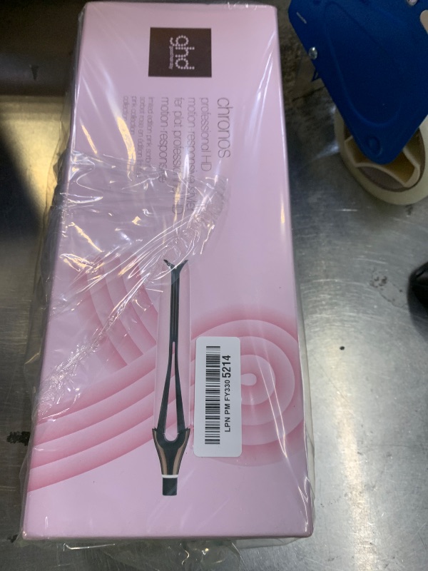 Photo 1 of ghd Chronos Professional Flat Iron, 1 Inch Plate, HD Motion-Responsive Technology, High-Definition Styling, 24Hr Results, Pink Sorbet