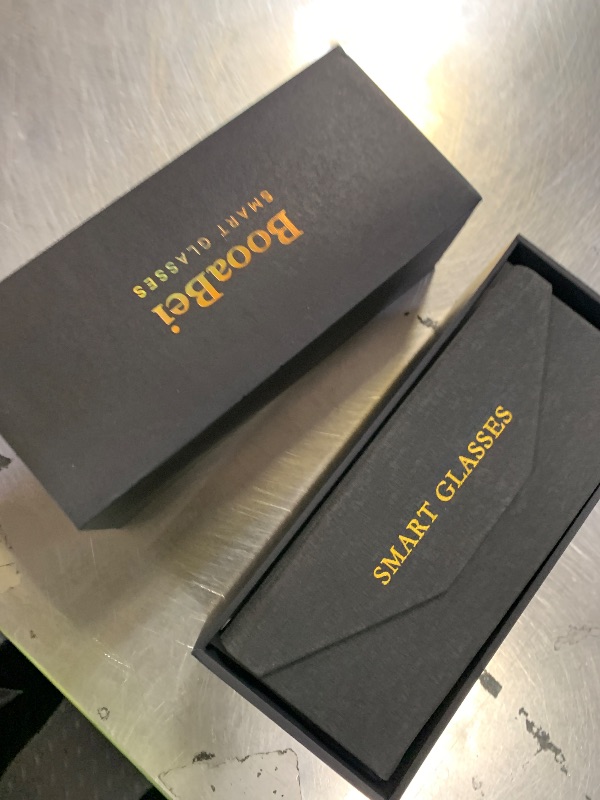 Photo 1 of AI Smart Glasses with Camera and Bluetooth,8MP 4K HD Camera Glasses,Supports AI Voice Control/Photo/Video/Audio Recording,Smart Glasses with 133 Translations,IP67 Waterproof for Business & Outdoor