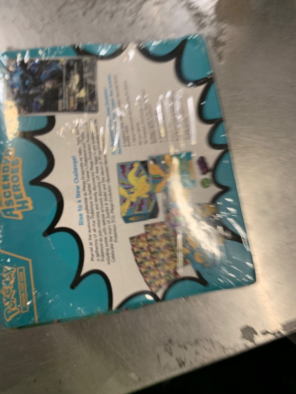 Photo 1 of OPENED PACK** Pokémon TCG: Mega Evolution—Ascended Heroes Elite Trainer Box
Half cards are in Japanese, half are in English