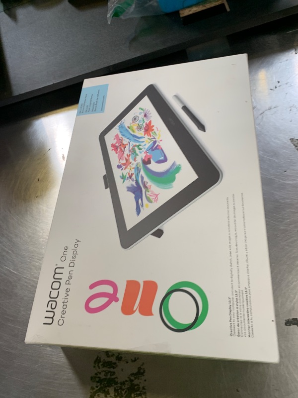Photo 1 of Wacom One HD Creative Pen Display, Drawing Tablet with Screen, 13.3" Graphics Monitor; Works with Mac, PC & Chromebook, Photo/Video Editing, Drawing & Education Old Gen (2019)