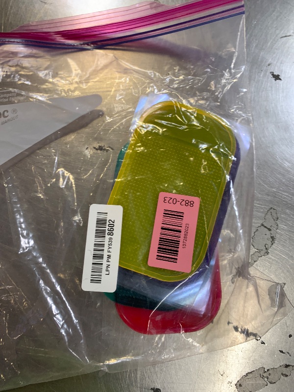 Photo 1 of 10 Pcs Anti-Slip Tools Sticky Mat for Diamond Art Drawing, 5.6 x 3.3 Inch Universal Gel Pad for Holding Tray 5D Diamond Embroidery Painting Accessories, 8 Colors