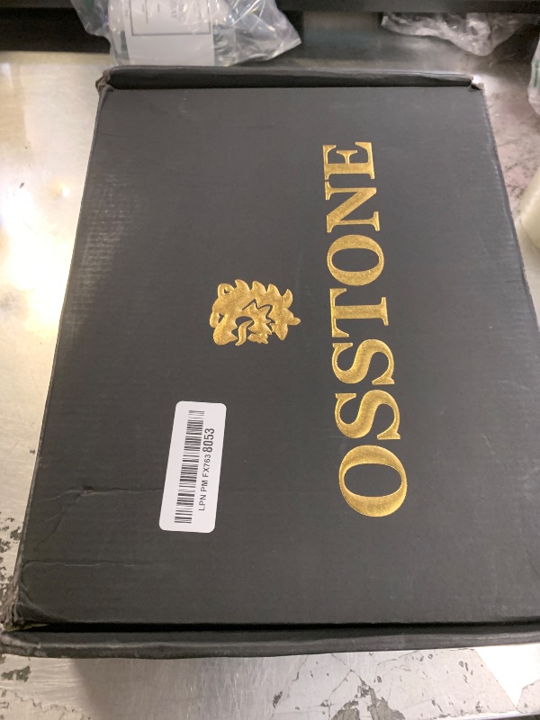 Photo 1 of OSSTONE Dress Boot for Men Leather Chukka Designer Boots Calfskin Casual Heel Shoes Zipper-up OS-JY002-Brown-Calfskin-US 9.5