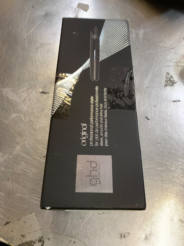 Photo 1 of ghd Original Styler - 1” Flat Iron Hair Straightener with Ceramic Heat Technology, 365ºF Safe Styling Temperature, Smooth Gloss Plates, Fast Heat-Up and Auto Sleep Mode - Black