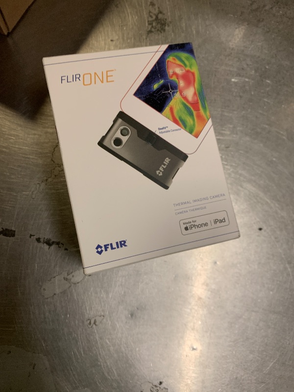Photo 1 of Flir One - Thermal Imaging Camera for iOS Smartphones (iPhone 15 and Newer w/USB-C), 240x180 Super Resolution (80x60 Native IR)