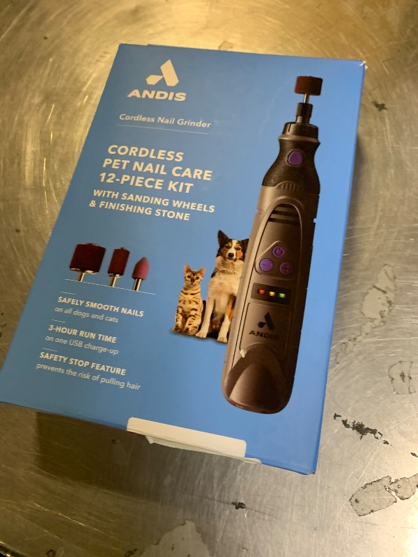 Photo 1 of Andis Cordless Nail Grinder