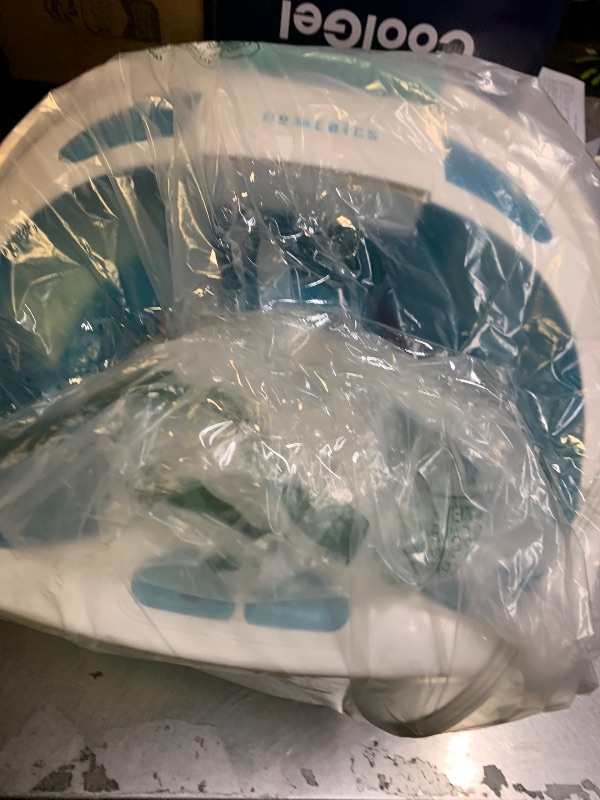 Photo 1 of SPA4PIEDS Foot Spa Bath Massager with Heat, Bubble Jets, Red Light & Timer, Pedicure Foot Spa with 95-118? Temperature Control, 8 Shiatsu Rollers, Pumice Stone, Gift for Women,Men,Dad