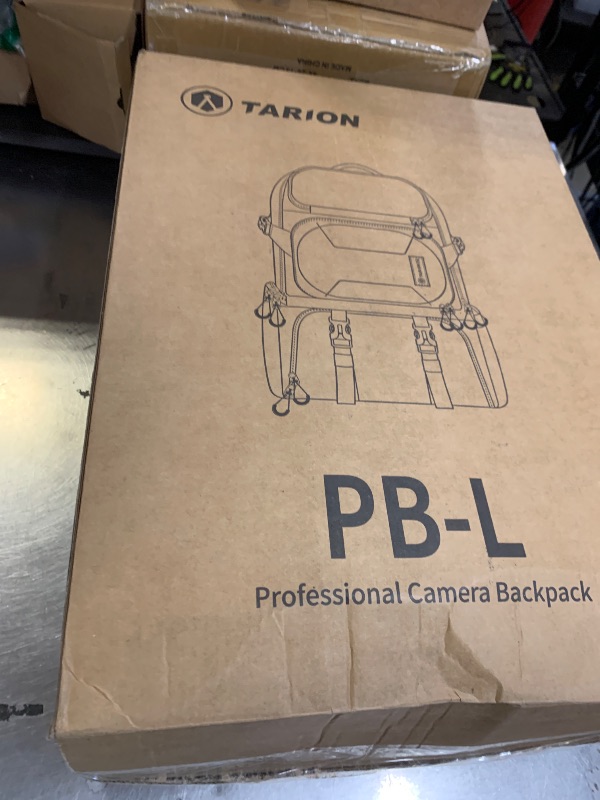 Photo 1 of TARION Professional Camera Backpack Large - DSLR Bag with 15.6" Laptop Compartment Tripod Holder Waterproof Raincover Outdoor Hiking Travel for Men Women Photographers - PBL