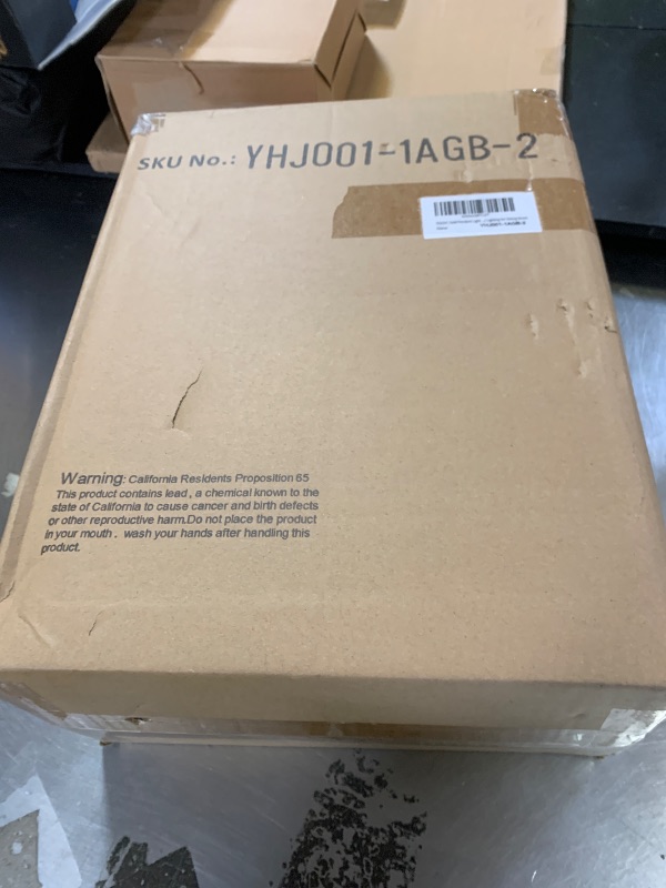 Photo 1 of FEAZAC Gold Pendant Light Fixtures, 2 Pack Modern Pendant Lighting with Clear Striped Glass Shade, Hanging Pendant Lights Kitchen Island, Farmhouse Pendant Lighting for Dining Room Bedroom Bathroom