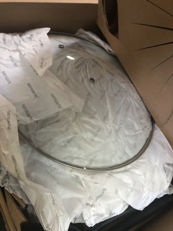 Photo 1 of SENSARTE Pots and Pans Set Non stick, Non toxic Healthy Induction Cookware Sets, 14 Pcs Non Stick Kitchen Cooking Set with Frying Pans Set & Saucepan, PFOA PFOS Free, Black