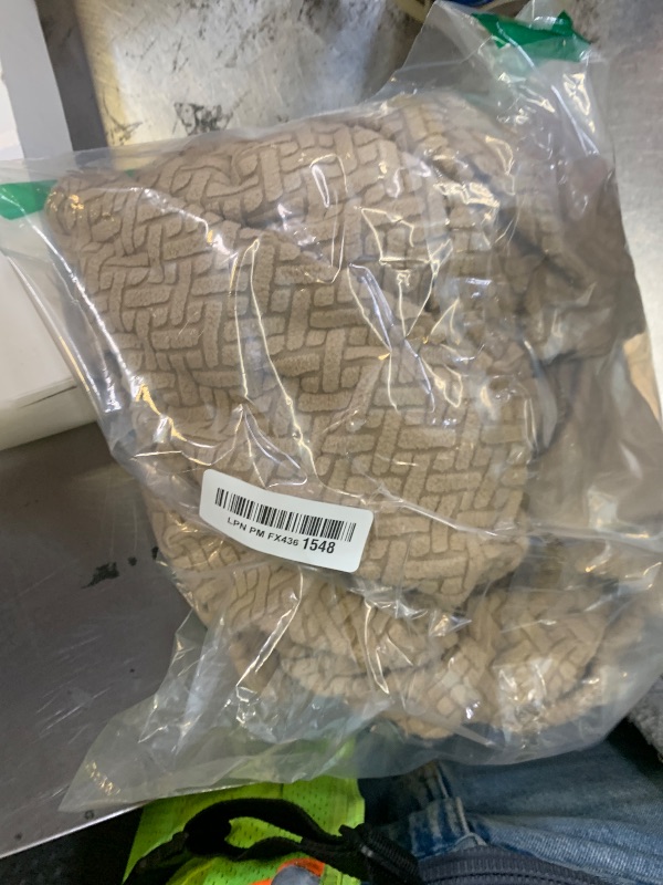 Photo 1 of Nolan Interior Magic Sofa Cover - Classic Jacquard Sofa Seat Couch Cover - Pet Proof, Easy Install, Stretchy Slipcover - Large, Camel Brown