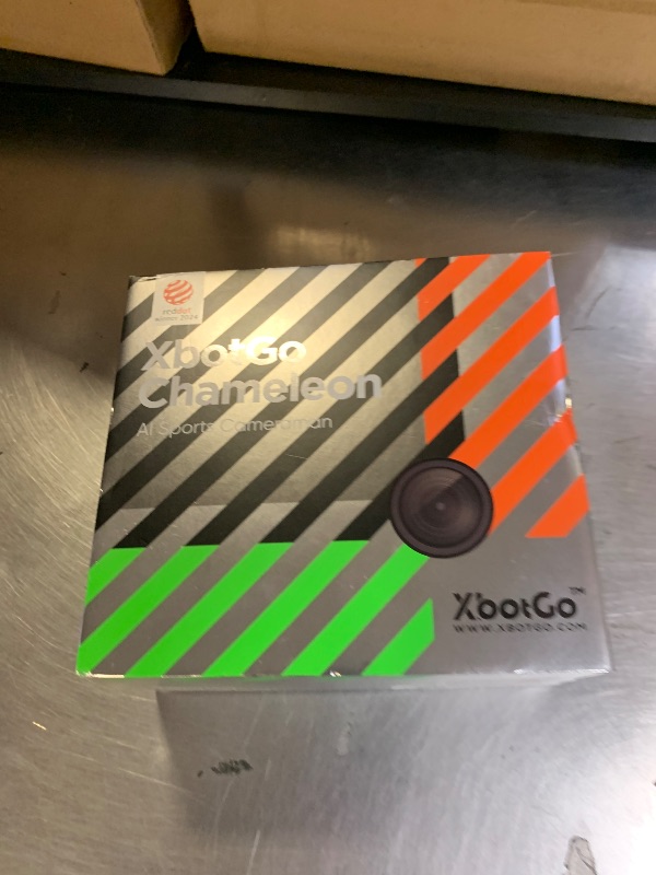 Photo 1 of XbotGo Chameleon AI Auto Sports Action Camera - 4K 60FPS Soccer Camera and Basketball Tracking Camera for Team Sports, Live Streaming, No Subscription, Works with iOS & Android (Lava Graphite)