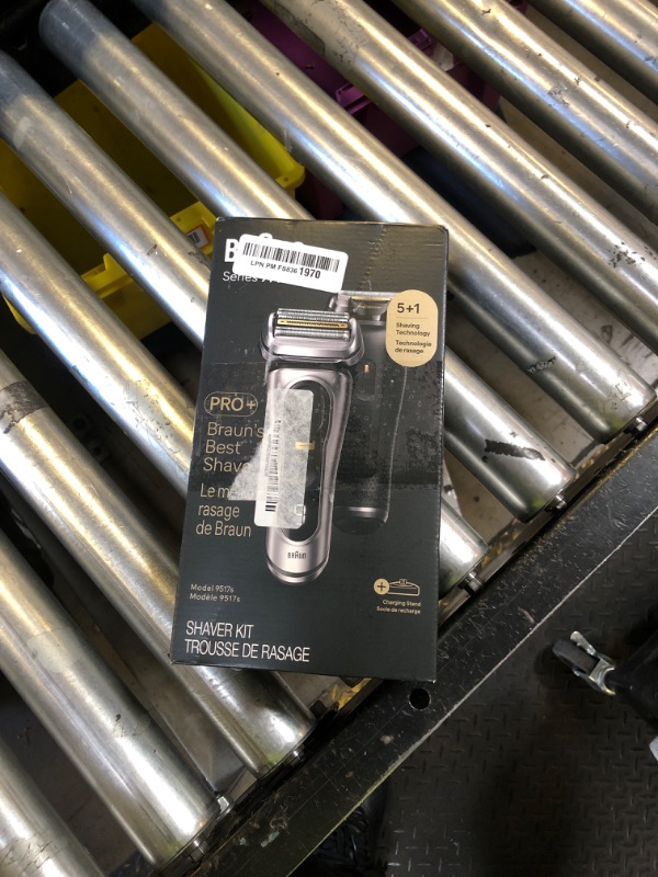 Photo 1 of Braun Series 9 PRO+ Electric Razor for Men, 5 Pro Shave Elements & Precision Long Hair Trimmer, 6in1 SmartCare Center, Wet & Dry Electric Shaver for Smooth Skin with 60min Battery Runtime, 9567cc