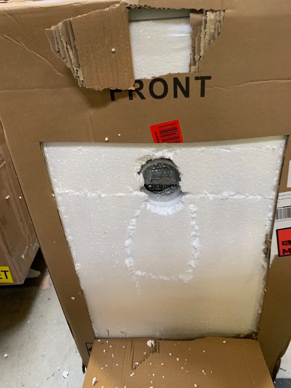 Photo 1 of TIGERKING 8.78 Cu Ft Fireproof and Waterproof Safe with Digital Lock, DIY Pegboard Door, Heavy-Duty Steel Large Floor Safe for Home & Office, 40-Min 1200°F Fireproof & 72-Hr Waterproof Protection