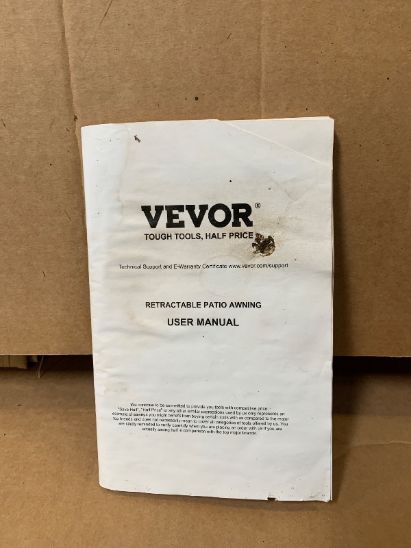 Photo 1 of retractable patio awning 