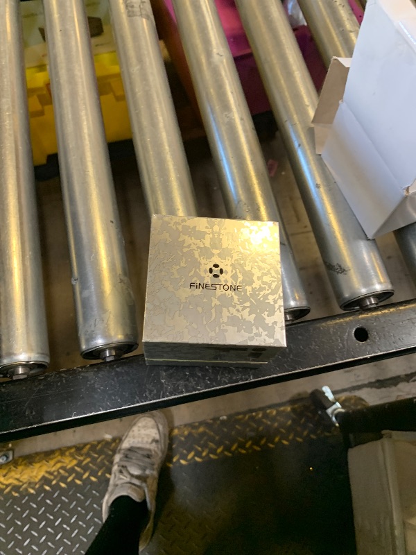 Photo 1 of FiNESTONE Titanium Band Compatible with Apple Watch Ultra 2/1 49mm, Series 10 46mm - Rugged Metal Strap Designed for Men & Durable Adjustable Strap for Big Wrists - Folding Clasp,Black