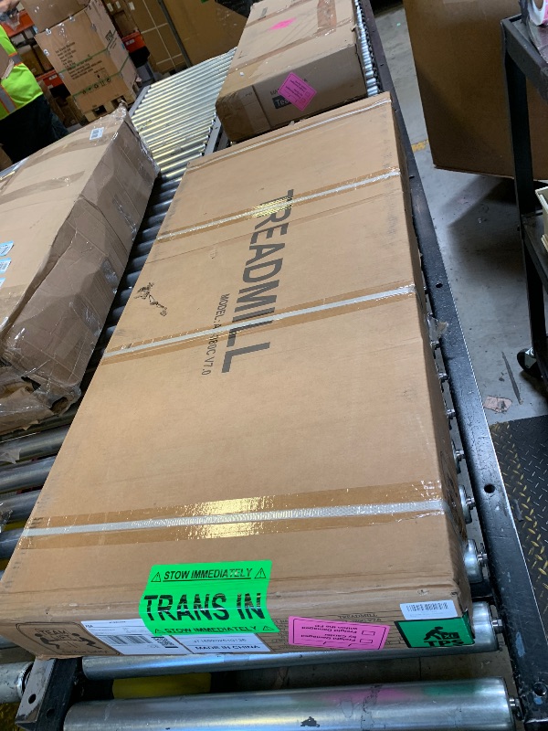 Photo 1 of Treadmill with Handles, 2026 Upgraded Small Treadmills Home, Portable Electric Treadmills for Home 300 lbs Capacity,Walking Pad Treadmill,Lightweight Foldable Walking Pad,LED Display(Black)