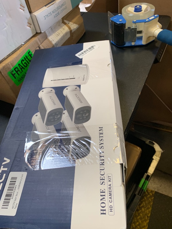 Photo 1 of ARCCTV Solar Security Cameras Wireless Outdoor, 4 Cam-Kit, 4MP Solar Security Camera Wireless System, Color Night Vision, Motion Detection, No Monthly Fee, 32GB Memory Card