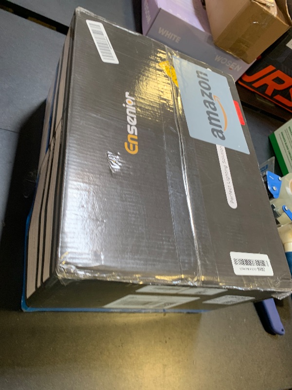 Photo 1 of Ensenior 12 Pack 6 Inch LED Recessed Ceiling Light, Dimmable, 2700K-5000K 5CCT, 1200LM 12W 120V, High Brightness Canless Wafer Downlight - ETL&FCC&IC