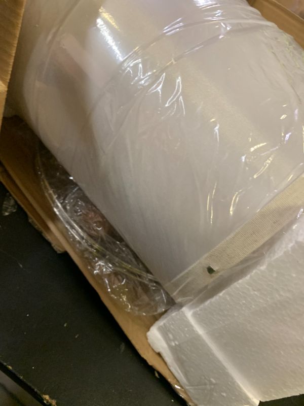 Photo 1 of BOBOMOMO 24" Farmhouse Table Lamps Set of 2 – Rustic Light Brown Resin Bedside Lamps with Linen Shades, Medium Size Nightstand Lamps for Bedroom, Living Room, and Entryway, Ideal for Warm, Cozy Spaces