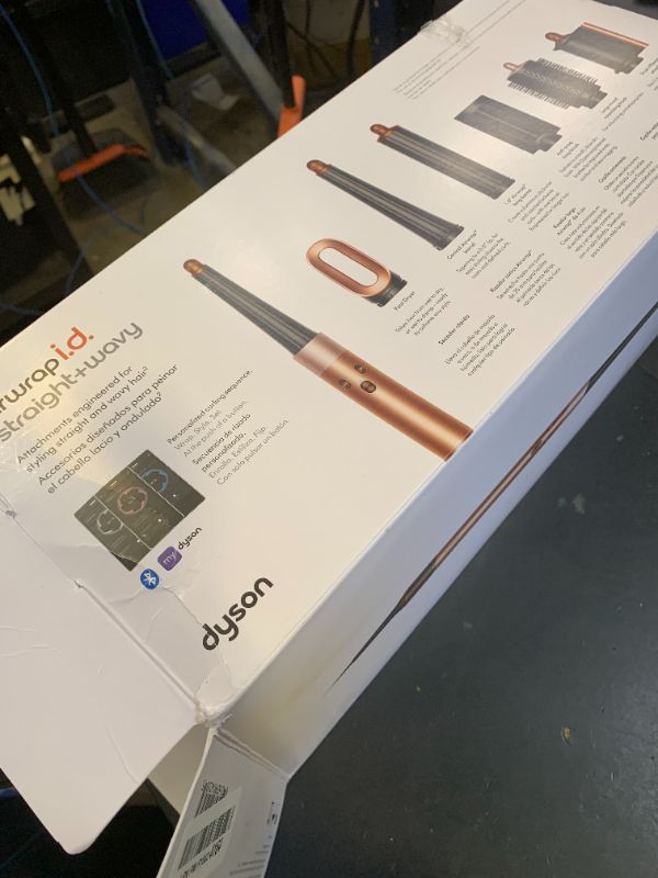 Photo 1 of Dyson Airwrap i.d. Multi-Styler, Allure Winner, Bluetooth Connected, No Heat Damage, 6-in-1 Versatility, Intelligent Hair Styler