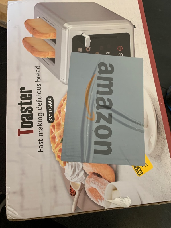 Photo 1 of WUNLY 2 Slice Toaster,Touchscreen & Dual Independent Control Panel,5 Basic Functions & Digital Countdown Toasters,6 Shade Settings?6 Bread Types,Smart Bread Maker Mute/Screen-Off,Titanium