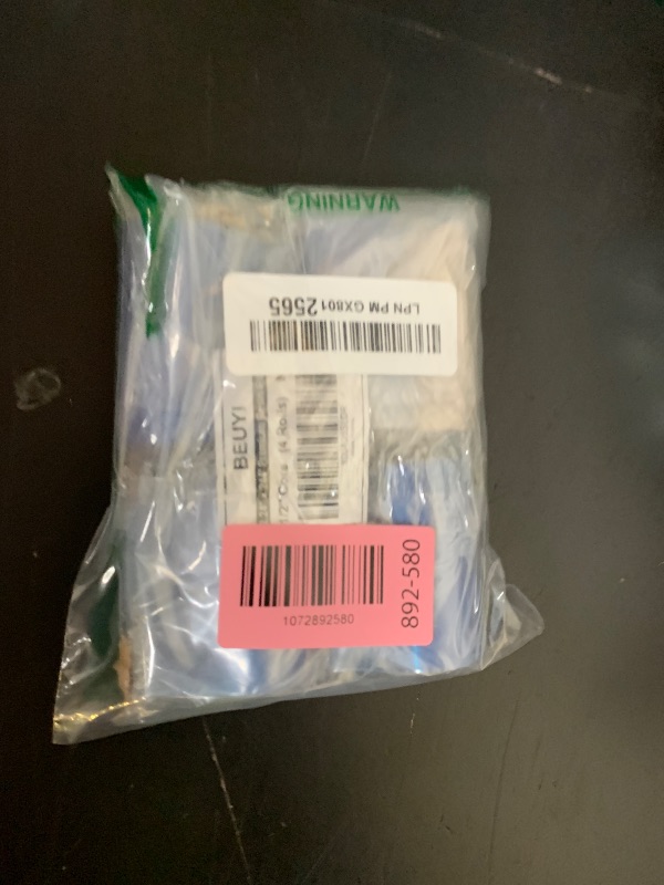 Photo 1 of (4 Rolls) 2.24" x 244' Premium Resin Ribbon, 57mm x 74m Black Thermal Transfer Ribbon for 2'' Desk-Top Thermal Label Printers Like Zebra TLP2824, TSC, GoDex, Honeywell.. 1/2'' core