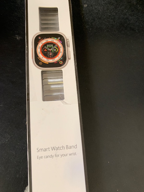 Photo 1 of [RECOMMENDED by NYT Wirecutter] Stainless Steel Band Compatible for Apple Watch Series 11/10 42mm Series 9/8/7/6/5/4/3/2/1 41mm/40mm/38mm, Metal 316L, Waterproof, Easy to Adjust,Silver