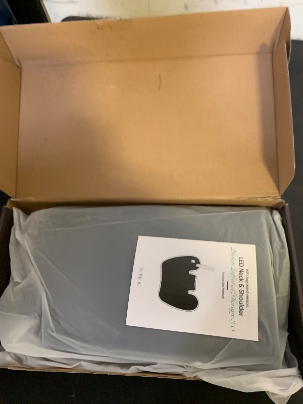 Photo 1 of Red Light Therapy for Neck and Shoulders,288 Infrared Light Therapy for Neck Shoulder Pain Relief,660nm & 850nm Red Light Therapy Pad,Shoulder Wrap with Timer Remote Control for Home and Office Use