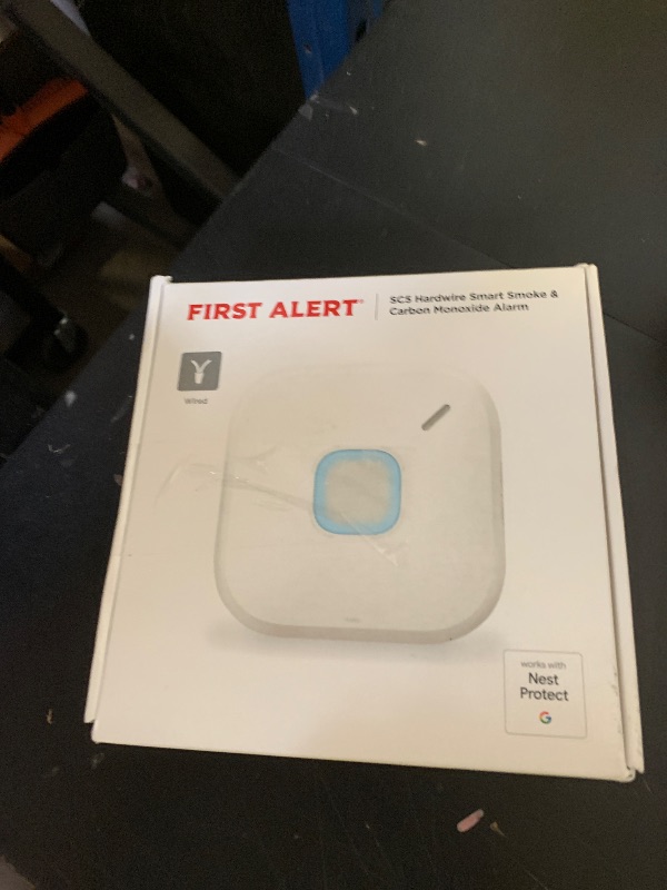 Photo 1 of First Alert SC5 Hardwire Smart Smoke & Carbon Monoxide Alarm, SMCO600NV-AC, 1-Pack