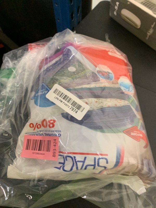 Photo 1 of 10 Pack Small Vacuum Storage Bags for Comforters, Blankets & Clothes – Vacuum Sealed Compression Bags with Hand Pump – Space Saver Storage Bags for Bedding, Moving, Travel & Organization