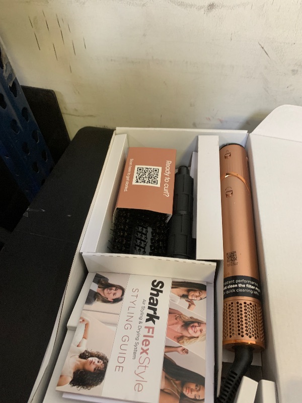 Photo 1 of Shark FlexStyle® (Special Edition) | Air Styling & Drying System | Powerful Hair Dryer Brush & Multi-Styler | Auto-Wrap Curlers, Oval Brush, Concentrator, & Storage Bag Included | Copper | HD433CP