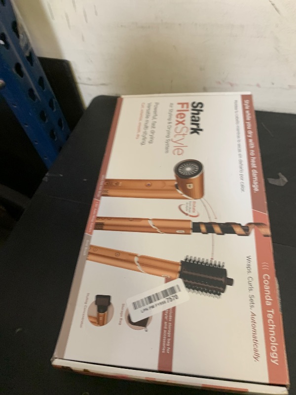 Photo 1 of Shark FlexStyle® (Special Edition) | Air Styling & Drying System | Powerful Hair Dryer Brush & Multi-Styler | Auto-Wrap Curlers, Oval Brush, Concentrator, & Storage Bag Included | Copper | HD433CP