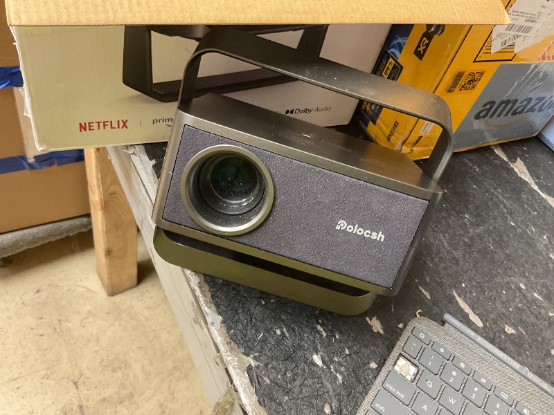 Photo 1 of [2000 ANSI/Auto Focus & Keystone/Built-in APP] 4K Outdoor Projector with Wifi and Bluetooth, Smart Portable Projector with Built in Apps YouTube/PrimeVideo & Dolby, Home Theater Projector with HDR10+