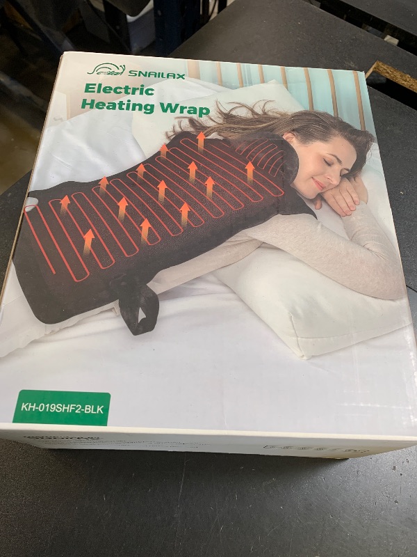 Photo 1 of **NO CORD** Heating Pad for Neck and Shoulders and Back, Heated Pad for Back Pain Relief, FSA Eligible Extra Large Heat Pad, Machine Washable Father Husband,Gifts for Dad Men Mom Women