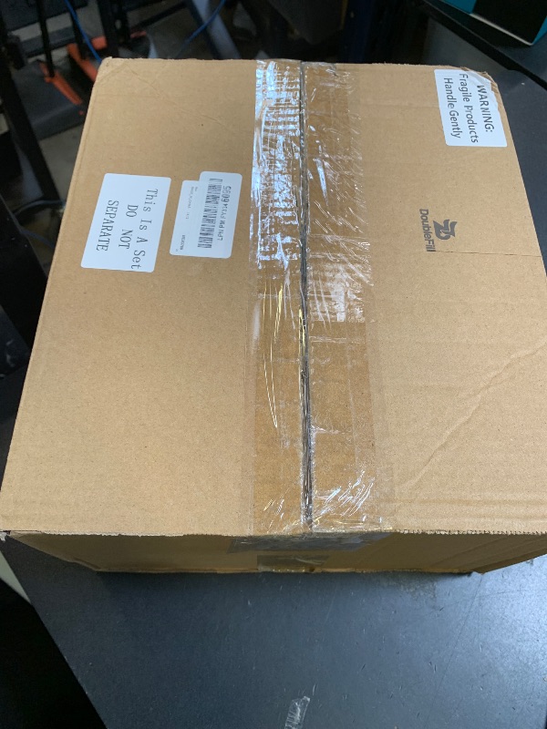 Photo 1 of DoubleFill Set of 3 Wooden Trinket Display Shelf Shadow Box with Shelves 10 x 15 Inch Large Wall Mounted Display Storage Mini Figures Curio Trinket Medals Crafts Collections(Black,Box Shape)