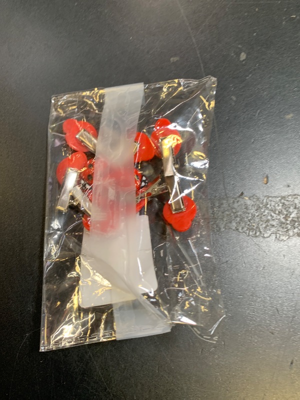 Photo 1 of 10 Pcs Fun Ladybug Hair Clips Funky Insect Bug Hair Clips for Teen Girls Women Cute Decorative Whimsical Accessories for Back to School Halloween Cosplay Themed Party