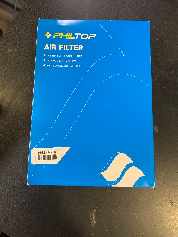 Photo 1 of PHILTOP Engine Air Filter, Compatible with CA12065 Hyundai Tucson 2016-2021, Kia Sportage 2017-2022, Improve Engine Performance, Rigid Panel