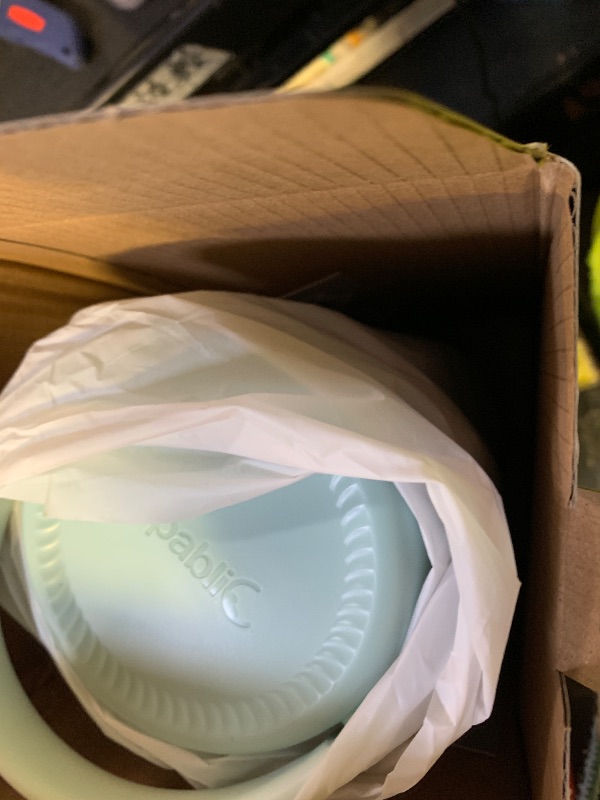 Photo 1 of Papablic Innovative 360° CapsuleChill Breastmilk Cooler for 36H Safe Storage, 20oz Stress-Free Portable Breast Milk Chiller with 2pcs Stainless Steel Baby Bottles for Work & Travel, Mint Green