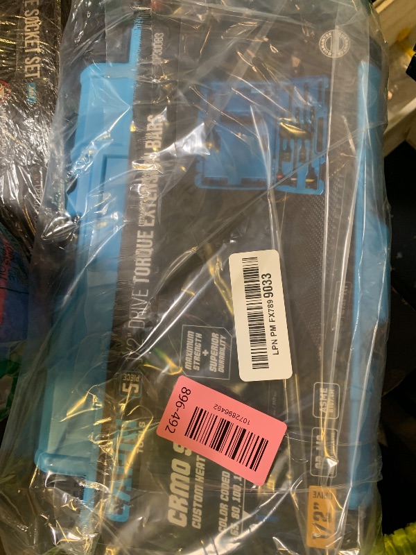 Photo 1 of Capri Tools 30083 Torque Limiting Extension Bar Set (5 Piece), 65-140 ft. lbs., 1/2 in. Drive