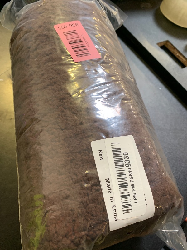 Photo 1 of Buganda Dog Door Mat for Muddy Paws, Absorbent Dirt Trapper Non Slip Indoor Doormats, Washable Low-Profile Mat for Mud Dogs, Entryway Carpet for Inside Floor (30x20 Inches, Brown)