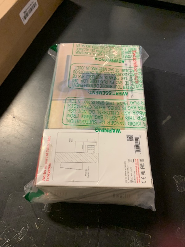 Photo 1 of SwitchBot Fingerprint Smart Lock for Existing Deadbolt with Keypad Touch and Hub Mini – Keyless Entry, Password & NFC Card, Auto-Lock, App Control, Alexa Siri Google Compatible