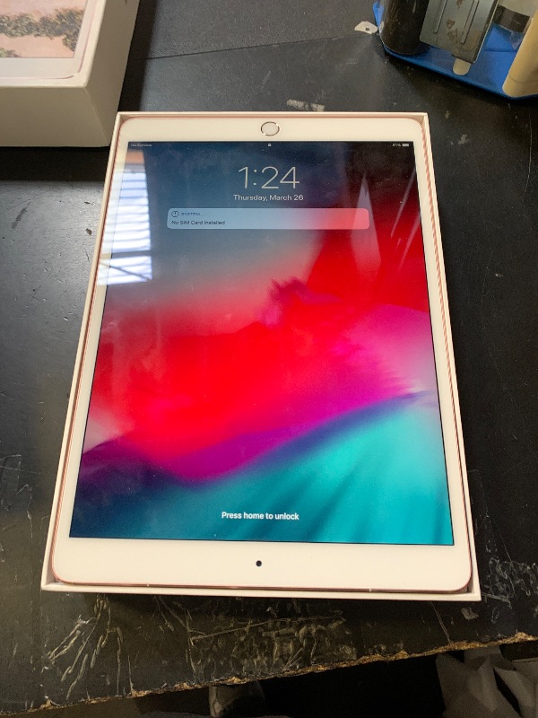 View 2 of Apple iPad Pro (10.5-inch, Wi-Fi + Cellular, 64GB) - Rose Gold (Previous Model) lock