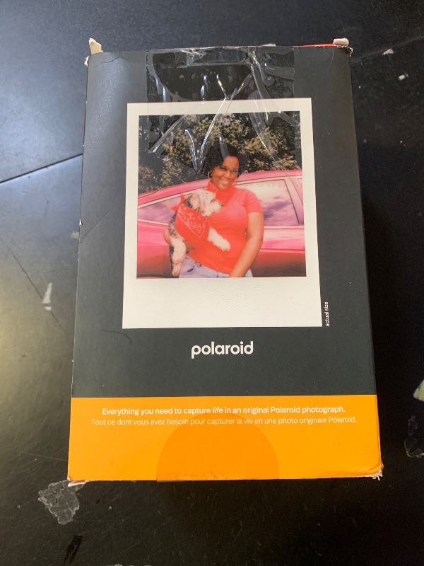Photo 1 of Polaroid Now 3rd Generation I-Type Instant Camera + Film Bundle - Now Black Camera + 16 Color Photos (6560)