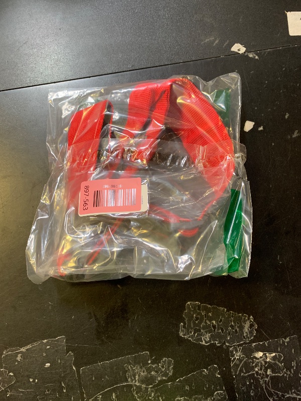 Photo 1 of ?3 Colors 3 Sizes? K.9 Service Dog Collar Tactical Collar Adjustable Nylon Basic Dog Collar with Reflective Patch for Large Dogs with 18.5"~23.5" Neck Girth (L, Red, Collar Only)