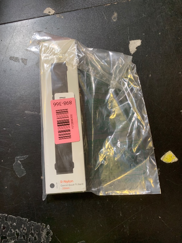 Photo 1 of Bandletic Compatible with Garmin Fenix 5 6 7 Watch Band - 22mm Easy-Fit Rugged Nylon Strap with Magnetic Fidlock V-Buckle for Fenix 8 47mm/7 6 Pro/5 Plus/Forerunner 965/945/Approach S62/Instinct 3 2