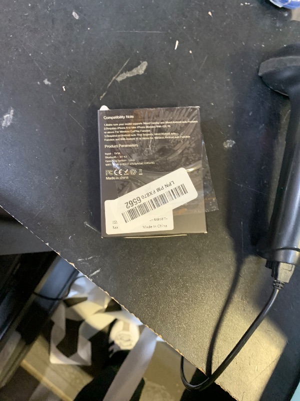 Photo 1 of 2026 Aimoon Mini Wireless CarPlay Adapter Upgrade Wired to Wireless for CarPlay & Android Auto Plug and Play Fast Auto-Reconnect Stable Control Zero Delay Car Play for iPhone iOS 10+ Android 11+