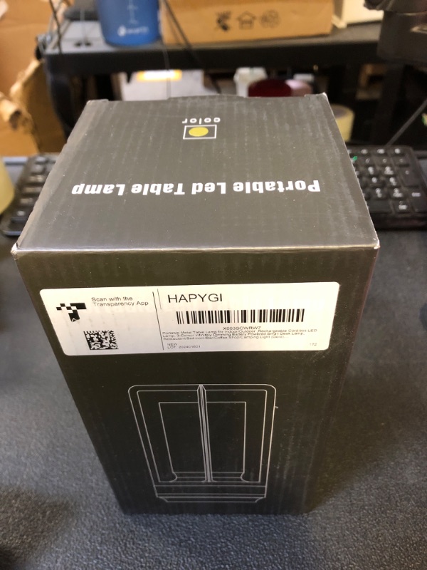 Photo 1 of Portable Metal Table Lamp for Indoor/Outdoor ,Rechargeable Cordless LED Lamp, 3-Colour Infinitely Dimming Battery Powered Small Desk Lamp, Restaurant/Bedroom/Bar/Coffee Shop/Camping Light (Gold)