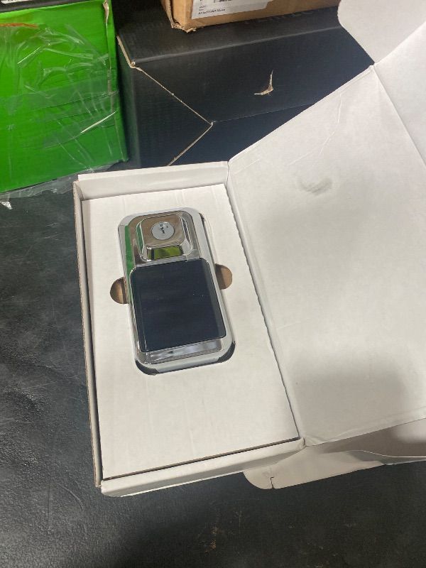 Photo 3 of Kwikset Halo Wi-Fi Smart Lock, Keyless Entry Door Deadbolt, Geofence Auto-Unlock, Grade AAA Certified, No Hub Required Easy Install, Polished Chrome Lifetime Finish Warranty, Touchscreen