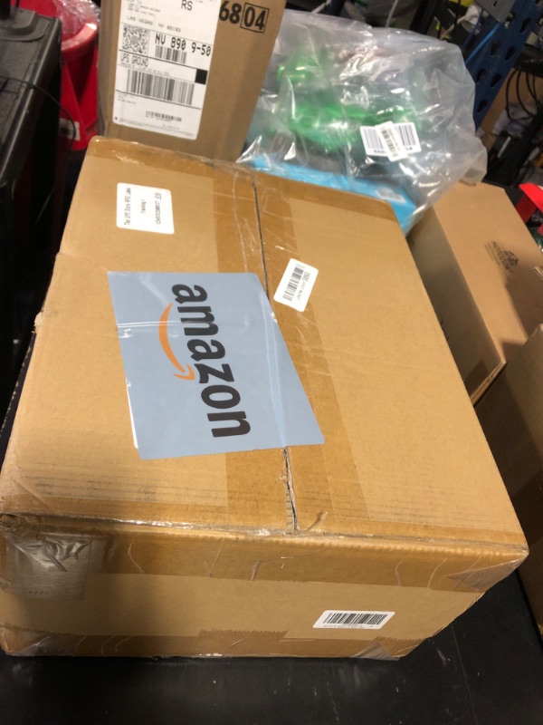 Photo 1 of **USED, CRACKED** Kmiectse Clear Storage Bin with Lid 3 Pack ?Stackable & Sturdy? Plastic Multifunctional Folding Storage Bins for Bedroom, Living Room, Study,Room, 23 QT Folding Box with Magnetic Door